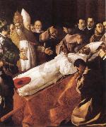 Francisco de Zurbaran The Death of St Bonaventura Sweden oil painting artist